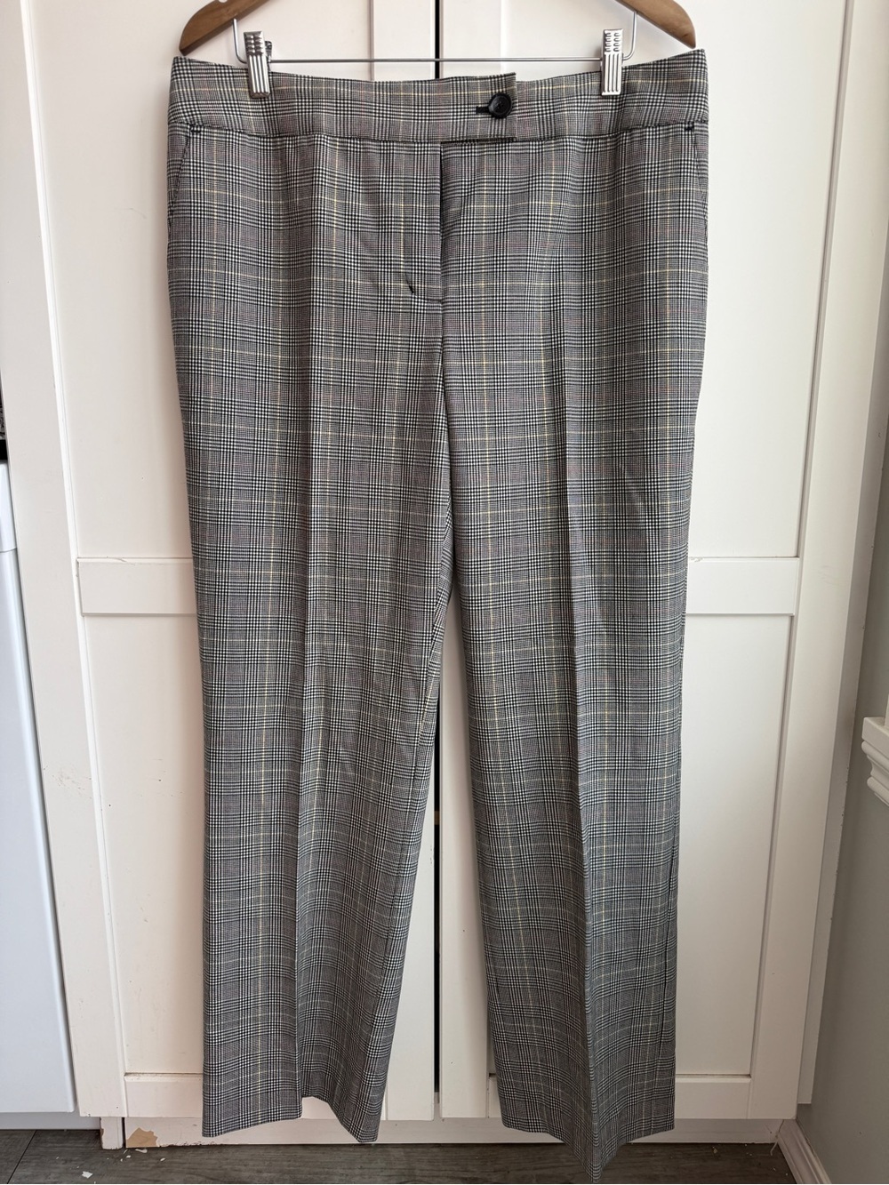 NWT Liz Claiborne Jackie Plaid Straight Leg Dress Pants Women’s Size 14